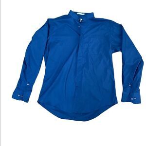 D’amante Mens blue shirt